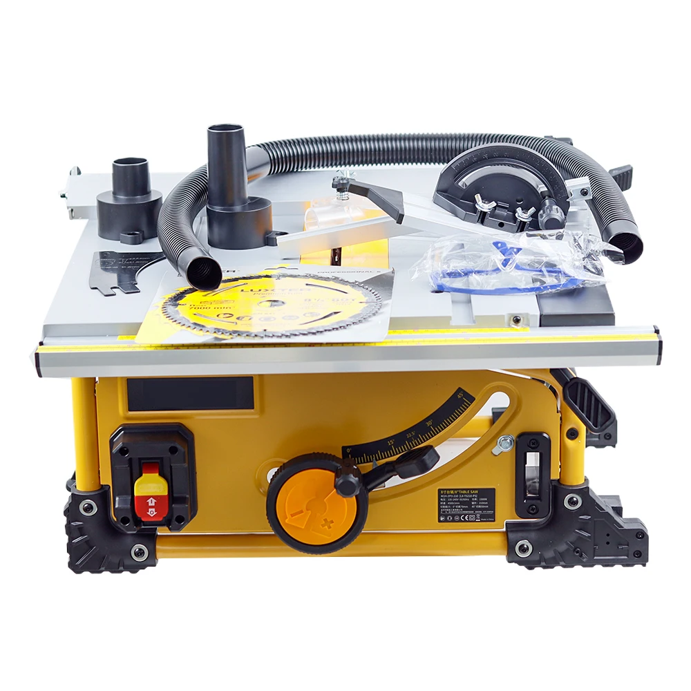 8-Inch Dust-Free Wood Cutting Machine 80 teeth Circular Saw 1500W Desktop Portable woodworking Sliding Table Saw M1H-ZP3-210