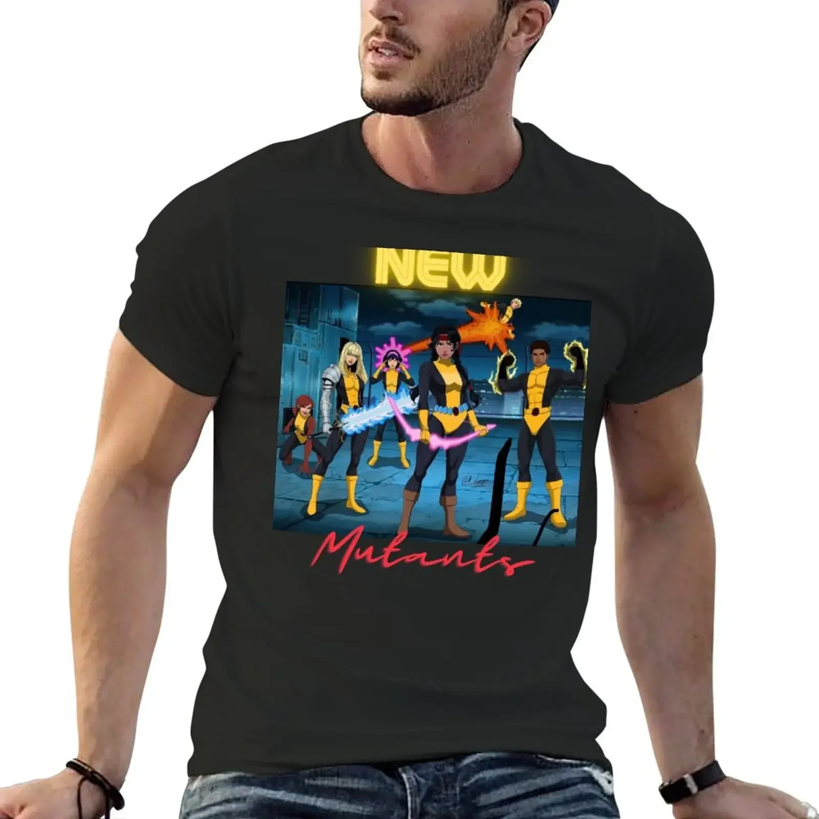 The New Mutants T-Shirt shirts graphic plus size tops T-shirts for men cotton