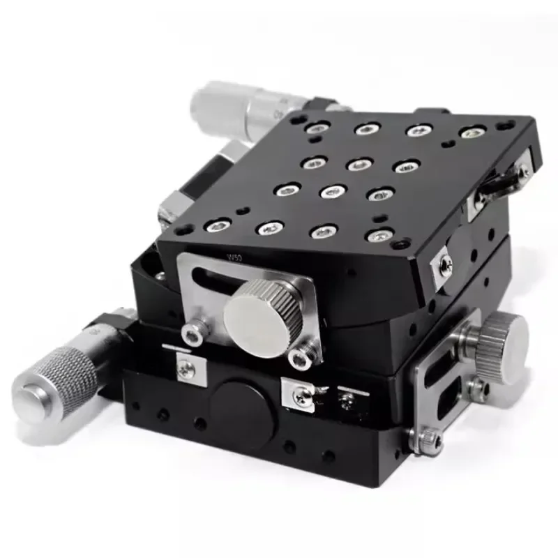 Manual radian tilt angle slide, fine-tuning goniometer, arc slide