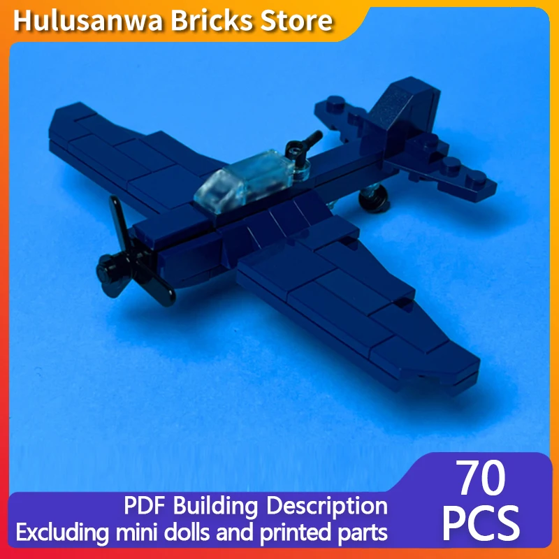 

TBF Avenger WW2 Military Fighter Jets Model MOC Building Bricks War Equipment Modular Technology Gifts Holiday Children Toy Suit