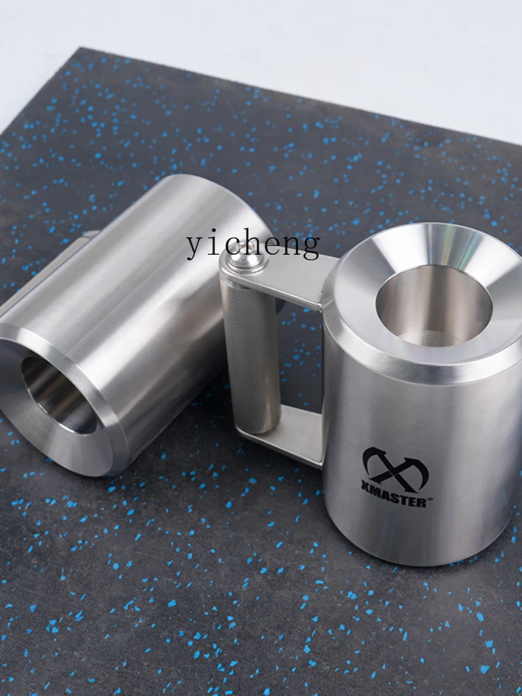 Yhl Dumbbell 304 Stainless Steel Overweight Water Cup Fitness Household Stainless Steel Dumbbell Cup