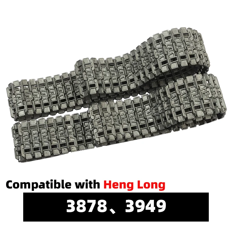 Heng Long 3878 3949 Metal Track Compatibel met Heng Long 1/16 KV1 en KV2 Tank Wordt geleverd met 4 Metal Track-links als bonus