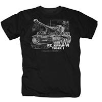 Tiger Tank Honour German Reich Army T-Shirt Cotton O-Neck Short Sleeve Men's T Shirt New Oversized Streetwear Tees