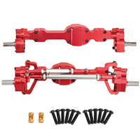 Aluminum Alloy CNC Anodized Full Metal Front Rear Portal Axle for JJRC 1/10 C8815 Willys MB Retro Jeep Upgrade Accessories