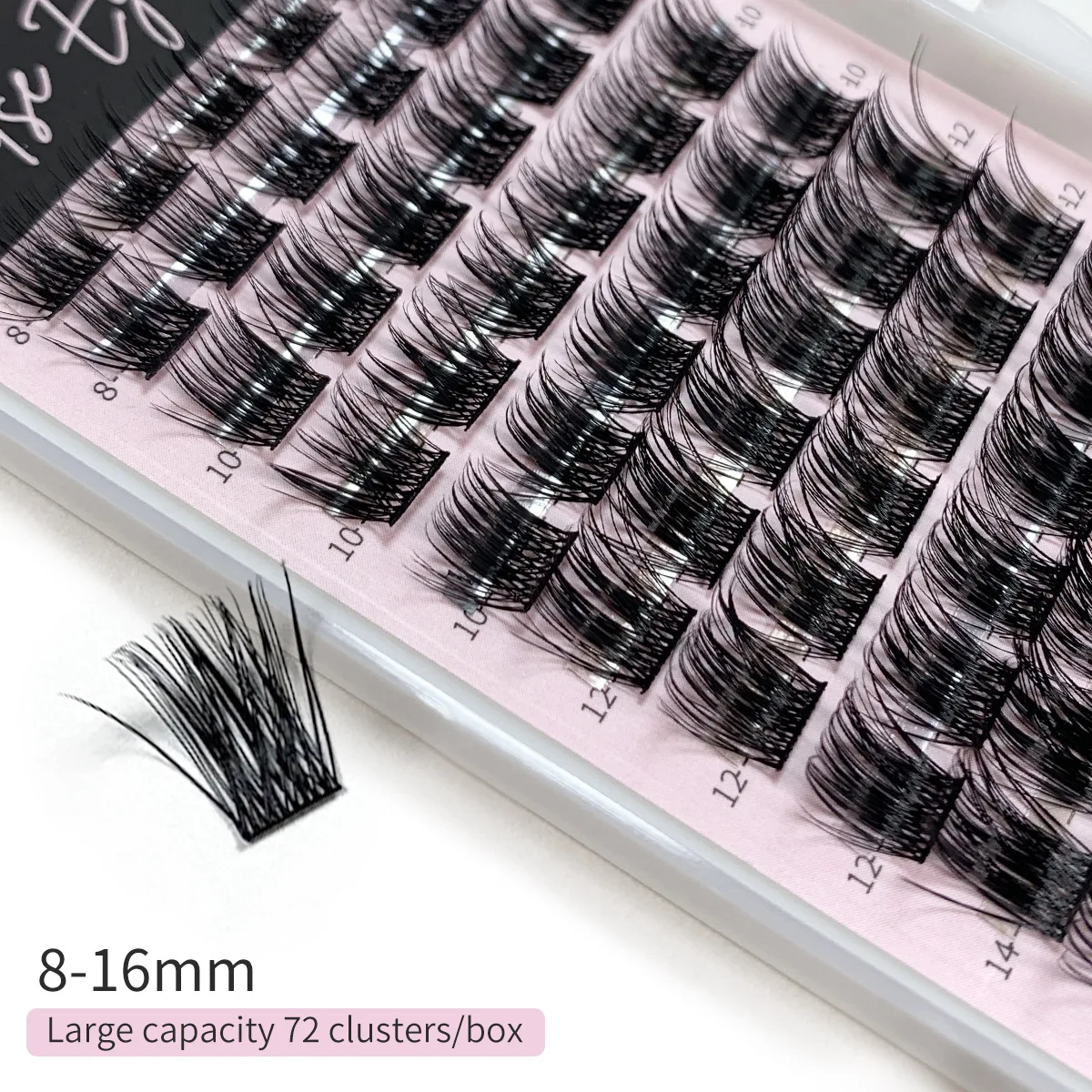 대형 볼륨 루핀 인조 속눈썹 D 크로스 셀프 익스텐션 인조 속눈썹