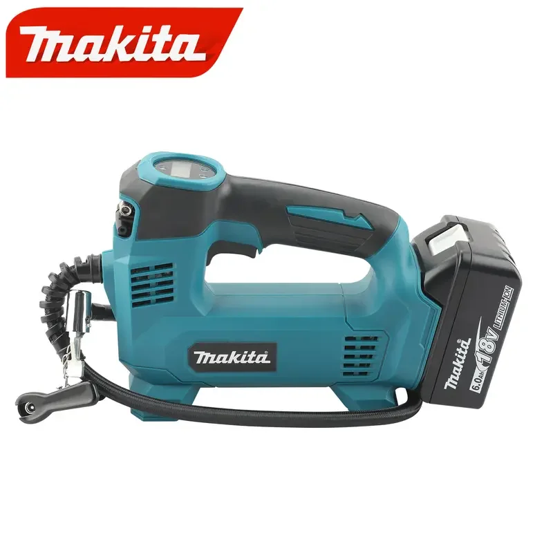

Makita Cordless Air Inflator: Portable Tyre Pump with Digital Display for Cars & Motorcycles For Makita 18V Battery Power Tool