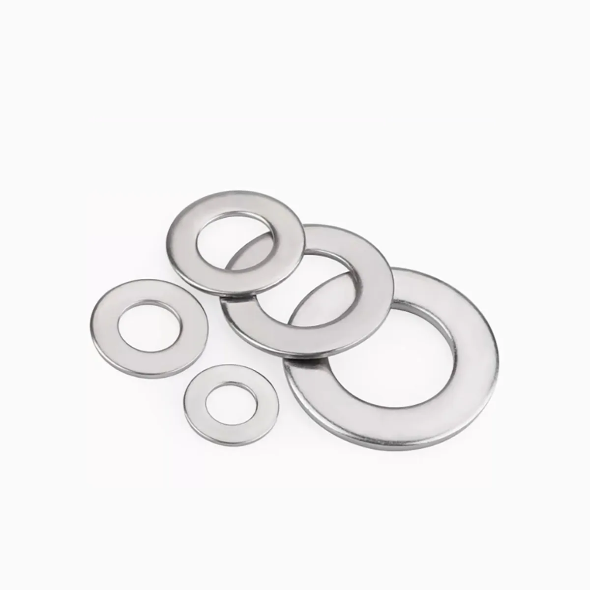 2205 Duplex Stainless Steel Grade 8.8 High-Strength Flat Washer DIN125 Screw GB97.1 Gasket M6-M36