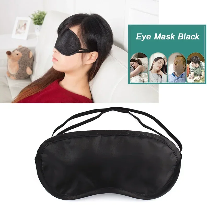 3D Mask for Sleep Eye Mask Lights Blockout Soft Padded Sleeping Fabric Cover Shade Blindfold Eyepatch