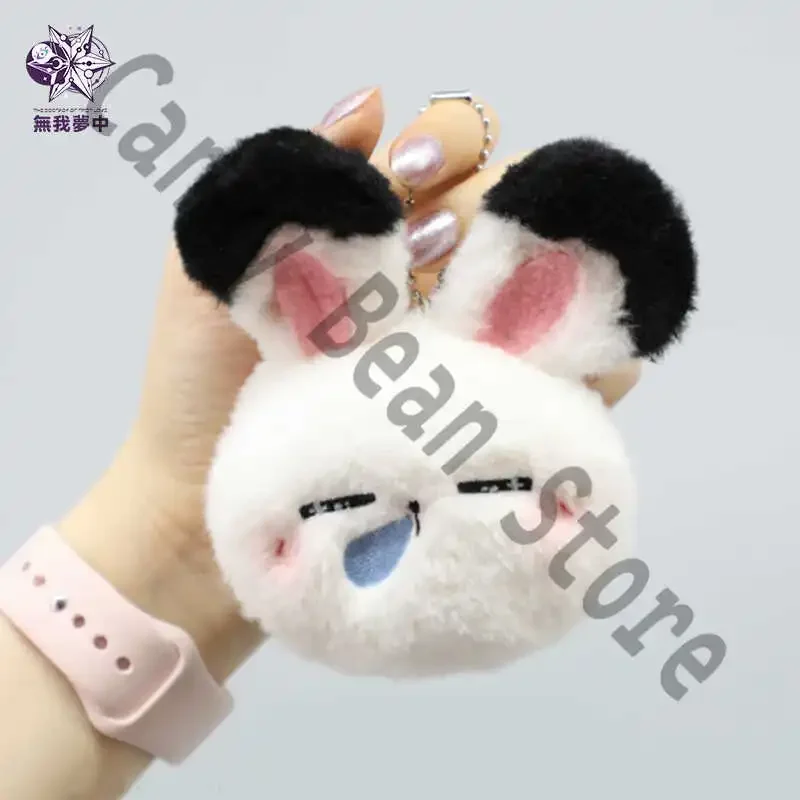 Anime amor y espacio profundo Rafayel Zayne Xavier Cosplay esponjoso encanto llavero de dibujos animados colgante ornamento regalo de Navidad