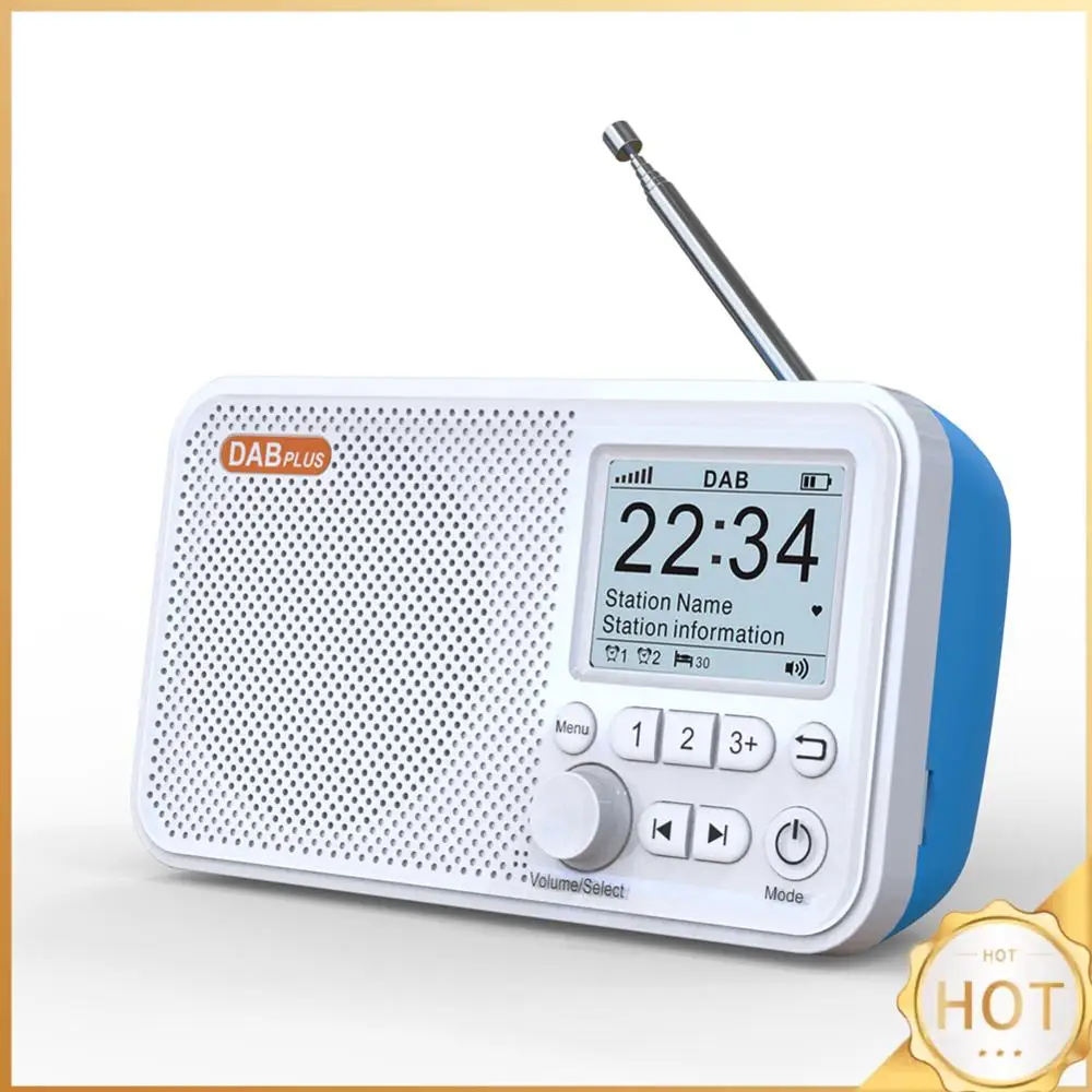 

Портативная цифровая радиостанция C10 DAB/DAB+ FM с LED-дисплеем, функцией hands-free и MP3-плеером
