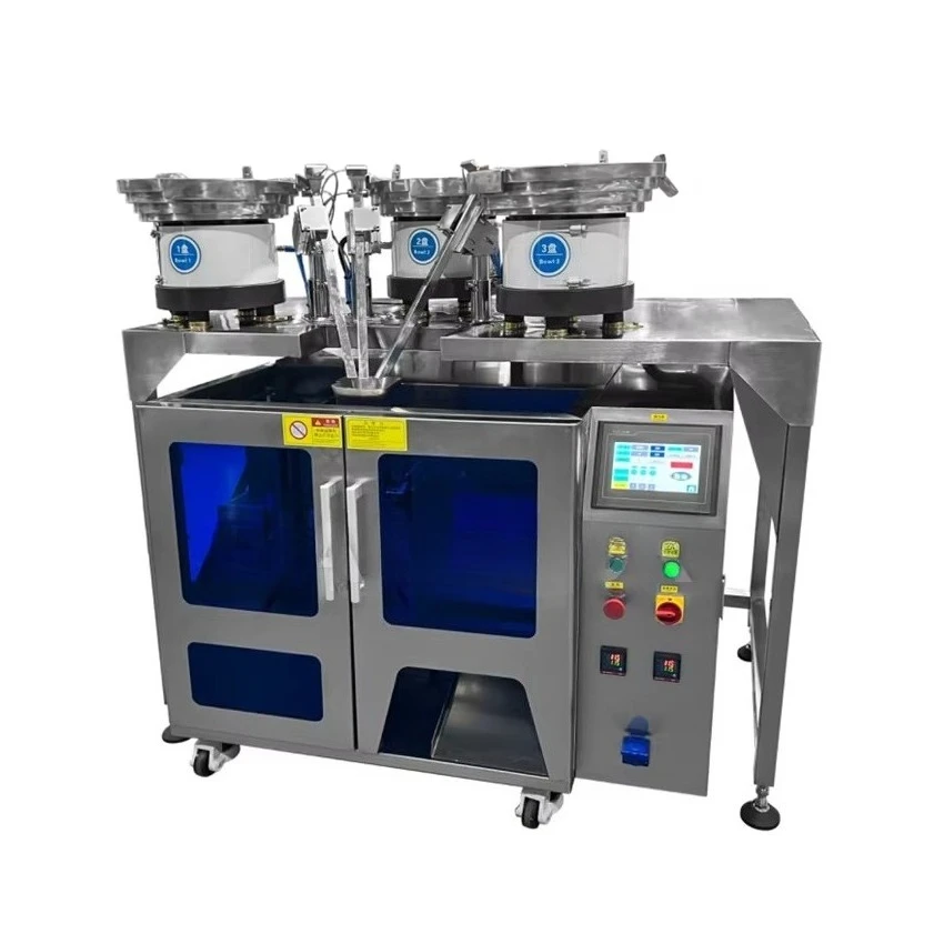 JP-320-3 Automatic Fastener Hardware Screws Bolts Nails Furniture Fittings Pouch Packing Machine