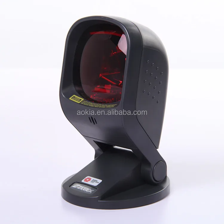 Z-6170 Hands-Free Barcode Scanner USB Omnidirectional Barcode Scanner 1D Supermarket POS Barcode Reader