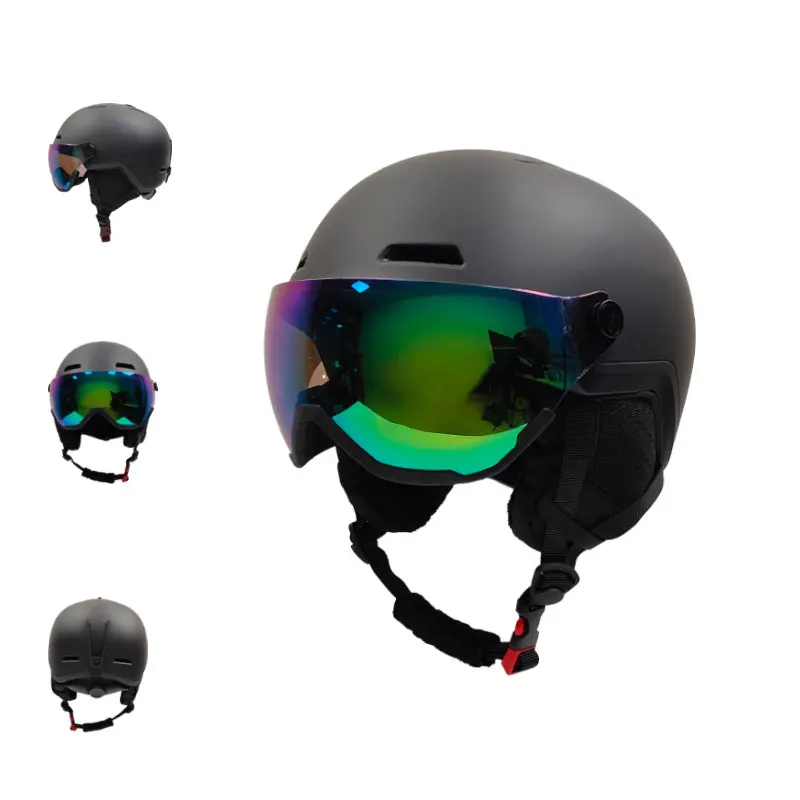 

Direct Wholesale Nice Custom CE Ski Helmet Goggle Adult and Youth Safety Removeable for Winter Season Snowboarding Skiing