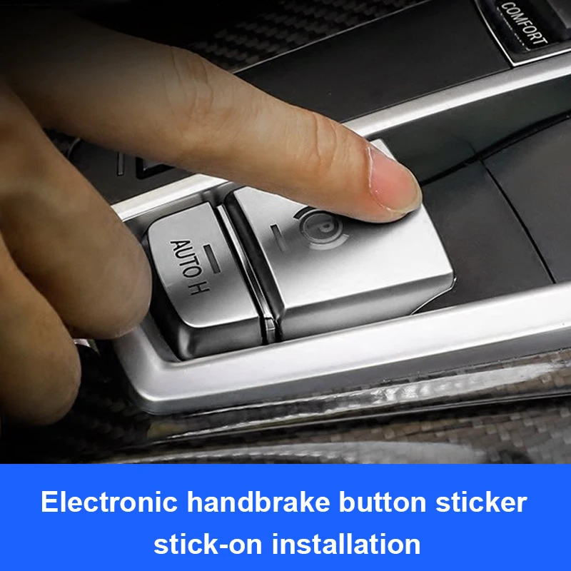 

Для BMW электронный ручной тормоз, декоративная крышка 5 серии/7 серии 5GT, автоматическая парковка, кнопка h, наклейки с блестками