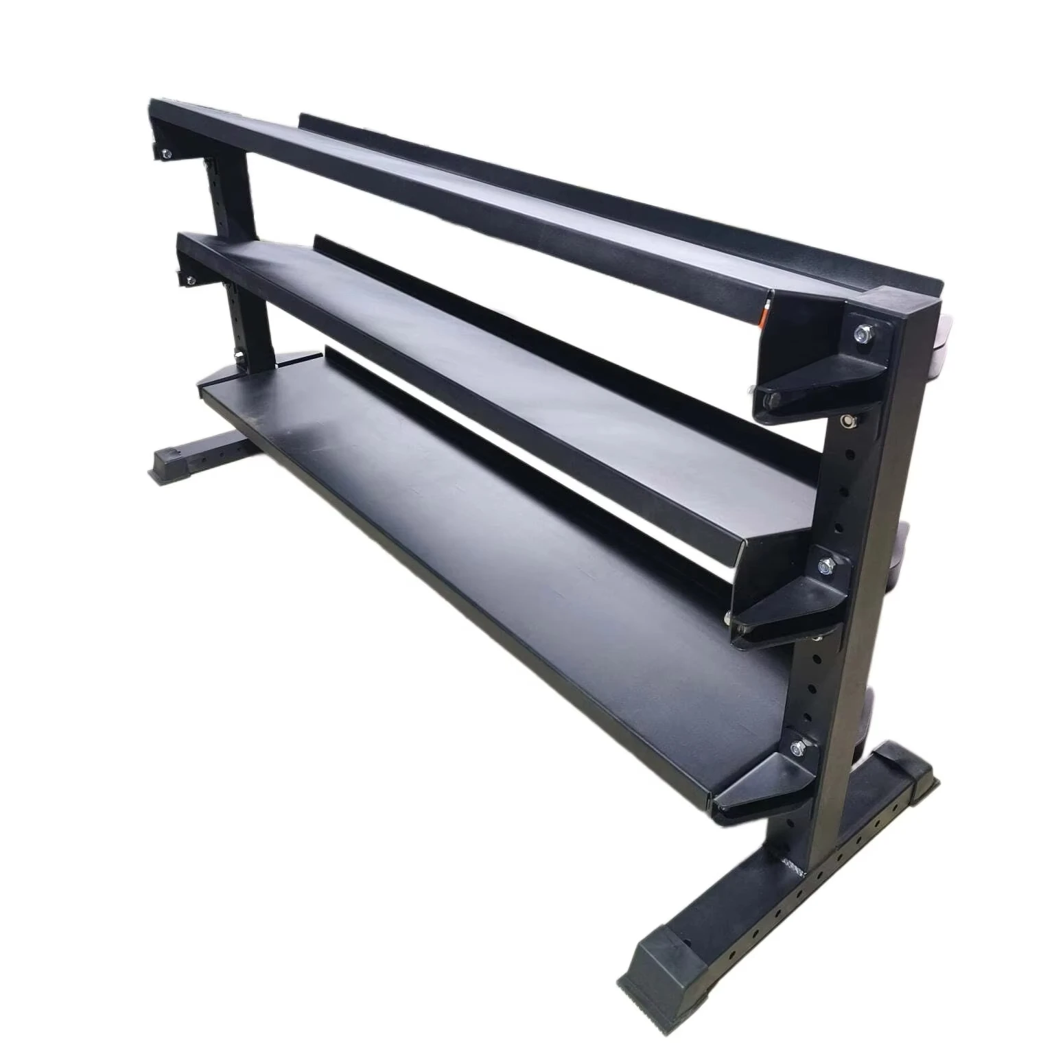 

Fitness Equipments Dumbbell Storage Free Weights Rack Gym Fitness Equipment 3 Layers Dumbbell Rack