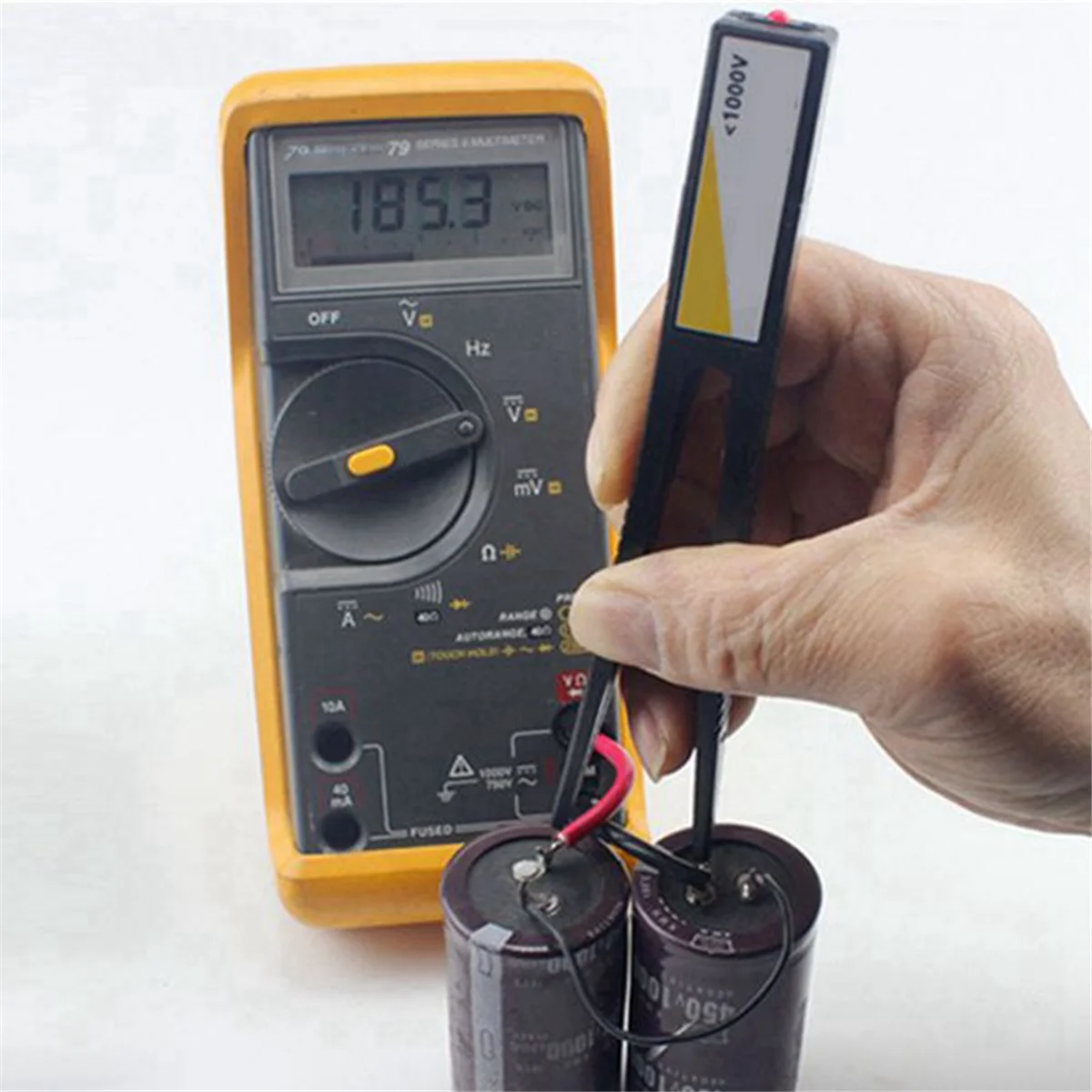 Bolígrafo de descarga de condensador N18R, descarga rápida, herramienta de reparación de alto voltaje de 1000V, descargador para seguridad electrónica inteligente, 2 unidades