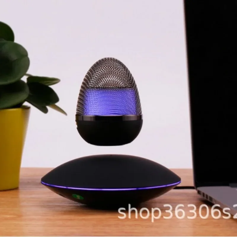 Exquisite source of goods Maglev goose egg Bluetooth audio advanced sense home desktop technology ornament audio generation