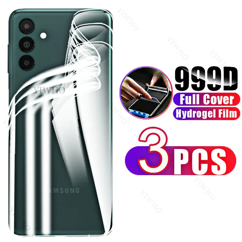 9IN1 Water Gel Film for Samsung Galaxy A04s Screen Protector+Back Hydrogel Film+Lens Glass for Samsung A04s A04e A03s A52s A21s