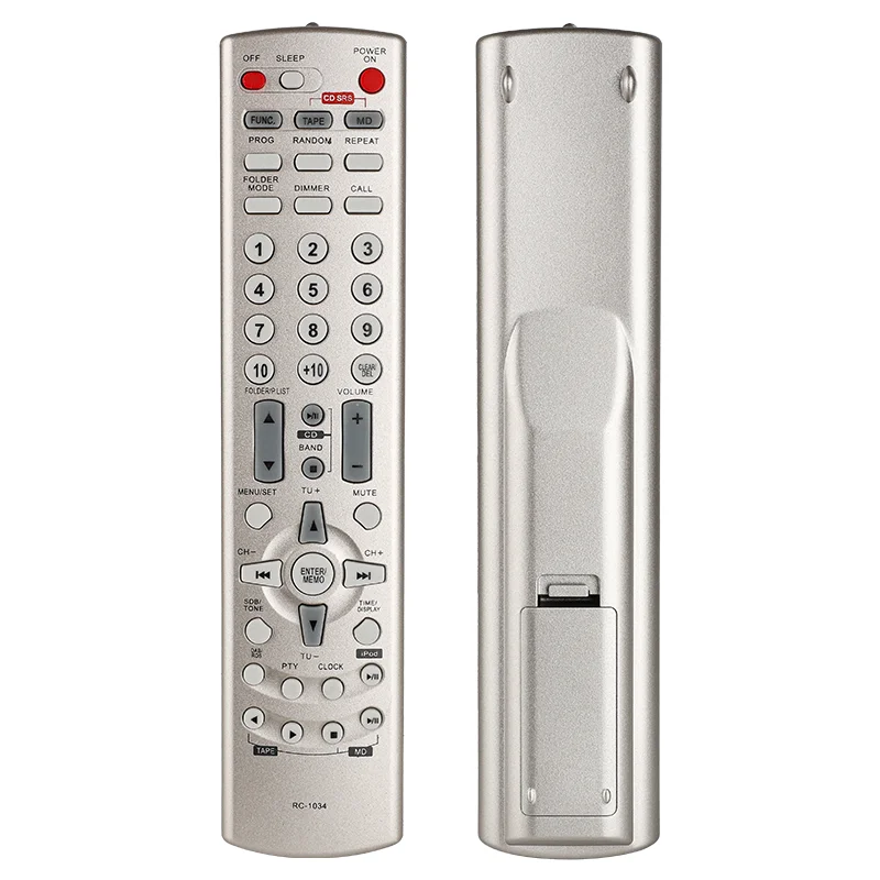 RC-1034 para reemplazo de control remoto Denon, para receptor de CD Denon FD-S03CP CFD-E100 CFD-E90 CFD-E95 DCD-F102 DRA-F102 RCD-M33