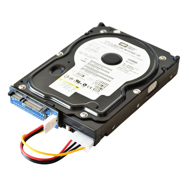 

WITCHEE HDD 3.5 IDE to SATA Adapter Hard Disk Converter PATA IDE 39/40Pin to SATA 22Pin Hard Drive Connector with Power Cable