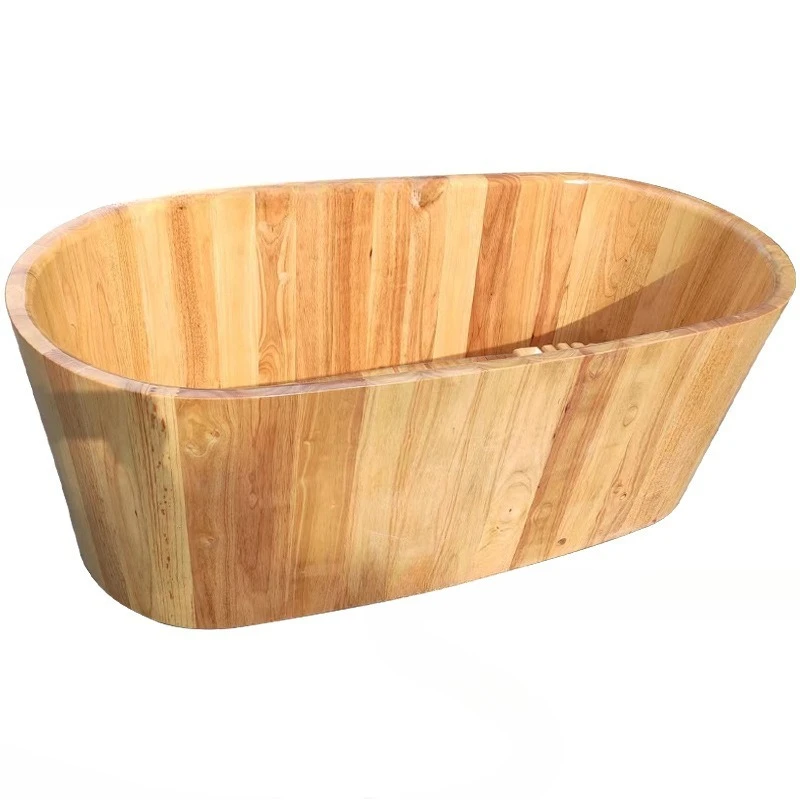 

Adult, bath, wooden barrel, beauty salon, bath, solid wood