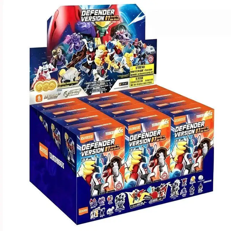 Nuevo Transformers Original Versión Defender Vol. 7 Caja Sorpresa Caja Misteriosa Optimus Prime Megatron Ironhide Thundercracker Juguetes de Regalo