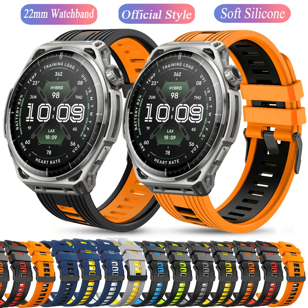 Silicone Watch Strap For Amazfit Balance 3 For Amazfit Balance 2/Cheetah Pro Sports Straps For Amazfit GTR 4 3/Active Max/Ultra
