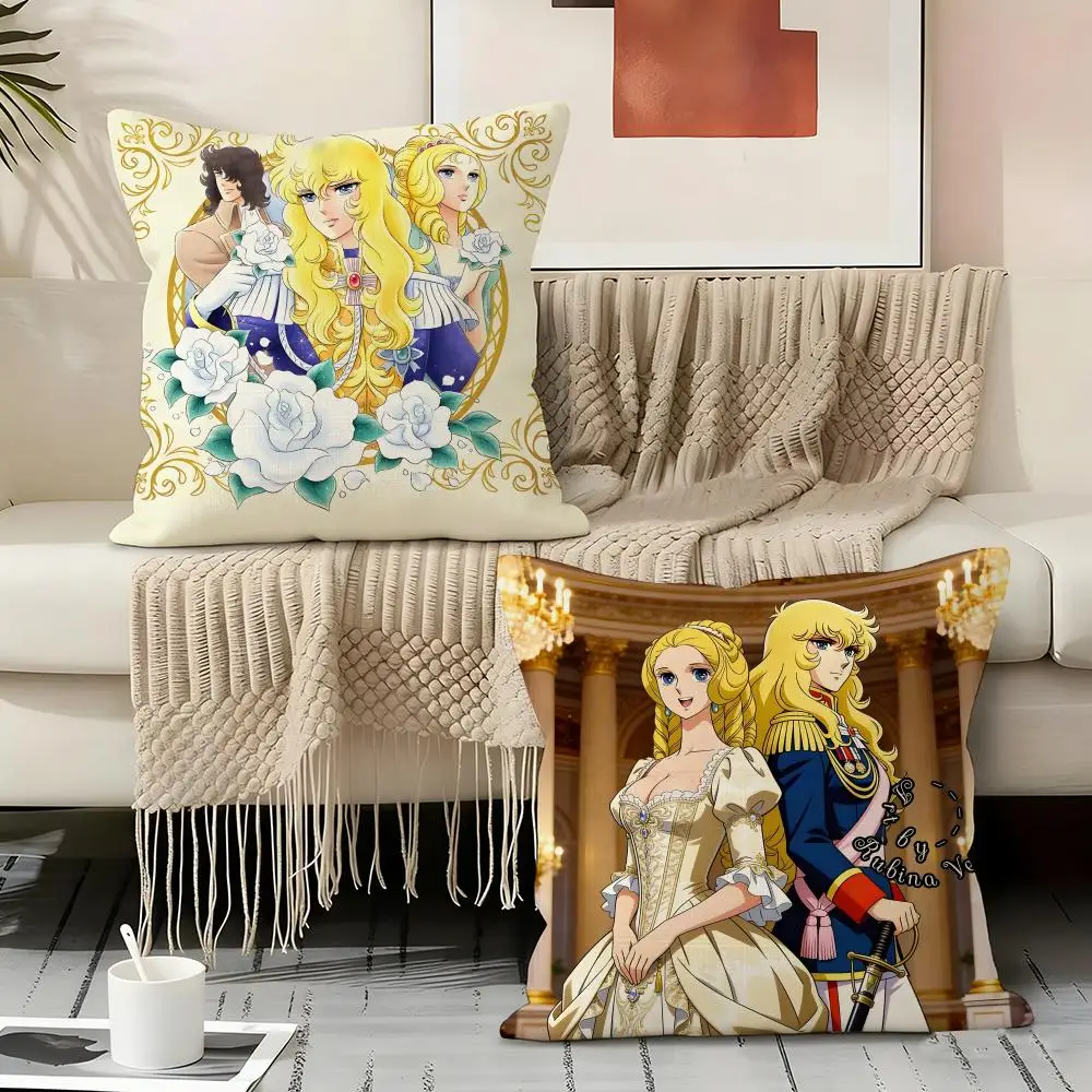 The R-Rose Of V-Versailles Pillow Case Pillowcase, Double-sided Printed, Sofa Cushion, Bedroom Headboard Pillow