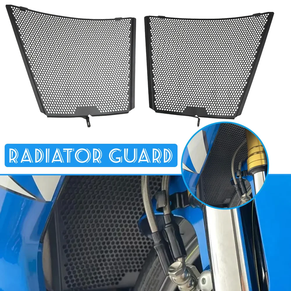 FOR GSX-R750 FOR GSX R600 2006-2023 2007 2006 Radiator Guard Protector Motorcycle Grille 2022 2021 2020 2019 FOR GSXR 600 750