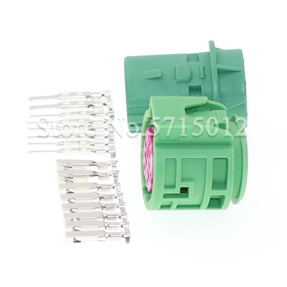 8 Hole 13606031X Automobile Headlight Plug Wiring Harness Auto Electronic Socket For Fiat 500X Pendor 500