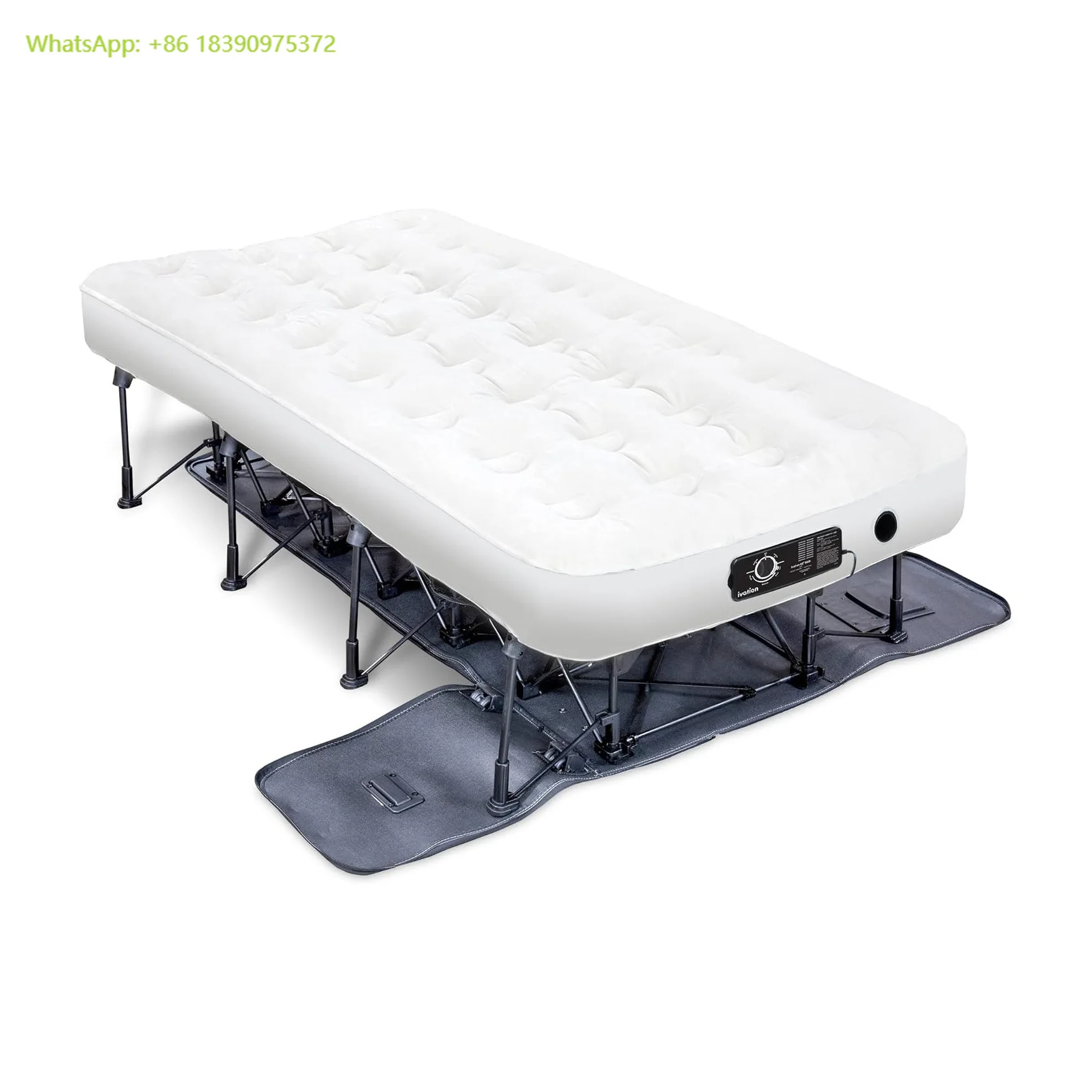 

Wholesale High Quality Portable Inflatable Air Sleeping Bed Outdoor Camping Travel Folding Flocked Air Bed Mattress for Events