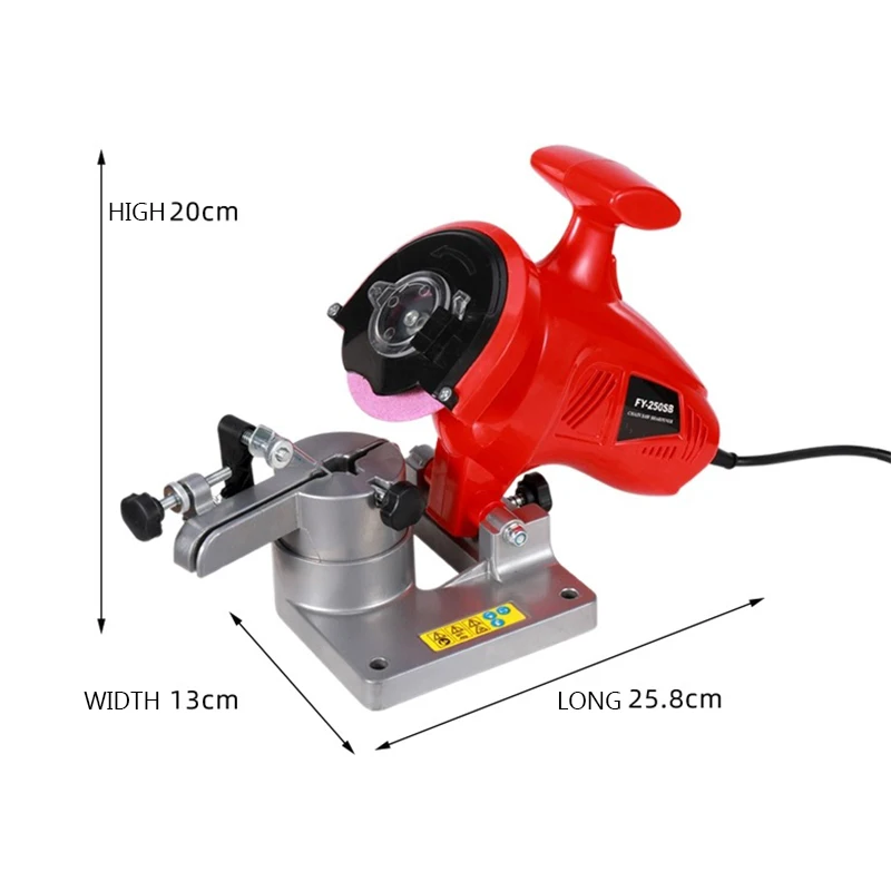 Portable Desktop Electric Chainsaw Chain Sharpener Multifunctional Chainsaw Grinding Polishing Machine Tool