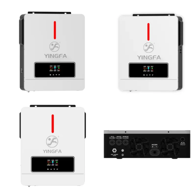 YINGFA ON Off Gird Солнечный инвертор Чистая синусоида 3,6 кВт 4,2 кВт 6,2 кВт Гибридный солнечный инвертор 24 В 48 В MPPT Поддержка солнечной зарядки, дом