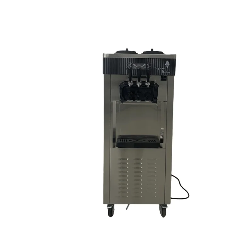 Korean 20L/H Hot Selling Soft Milk Ice Cream Making Machine Professional Coffee Shop Swirl Snowflake Ice Cream Making Machine