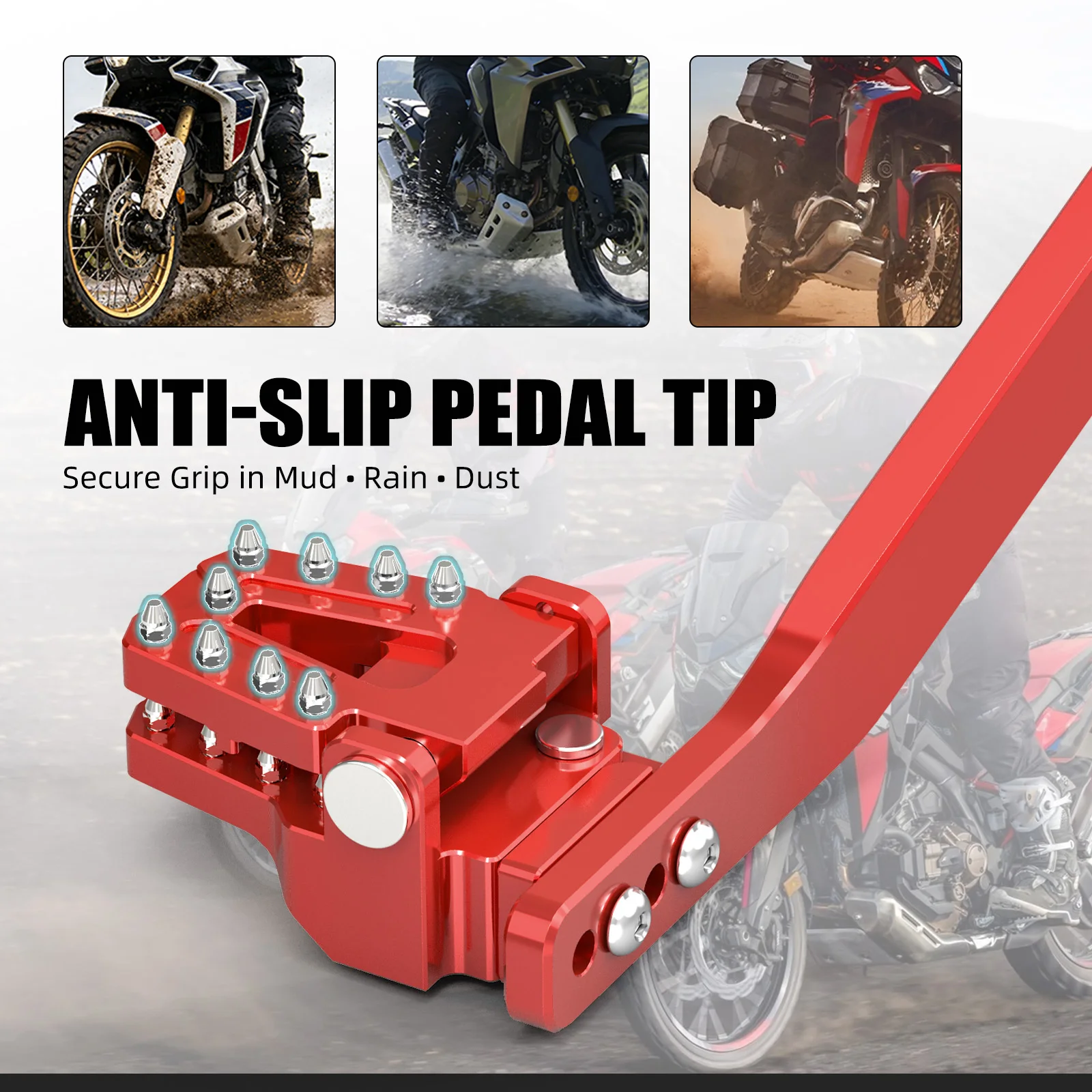 Für Honda CRF1100L Africa Twin Adventure Sports 2020-2026 Schalthebel Hinterradbremshebel CRF1100L Africa Twin CRF1000L ADV – Detail 14