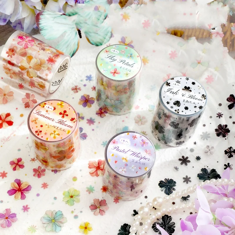 20pcs-lot-kawaii-flower-tape-creative-scrapbooking-diary-adhesive-masking-tape-stationery-gift