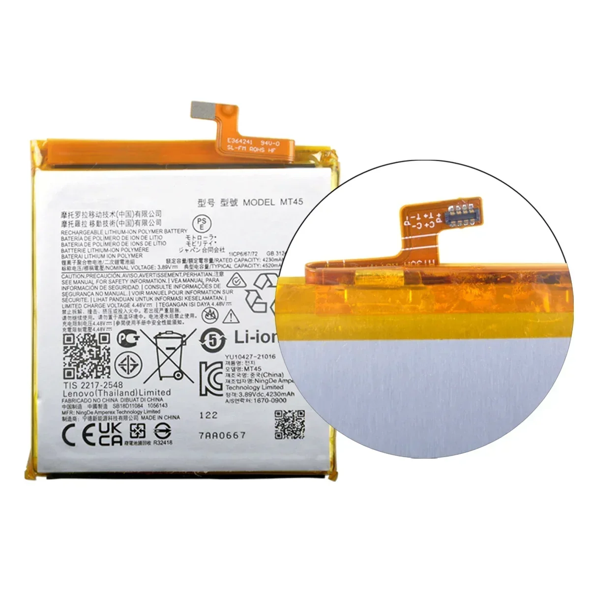 100% Original MT45 4520mAh Battery For Motorola EDGE S PRO XT2153-1  Phone Batteries+Tools.