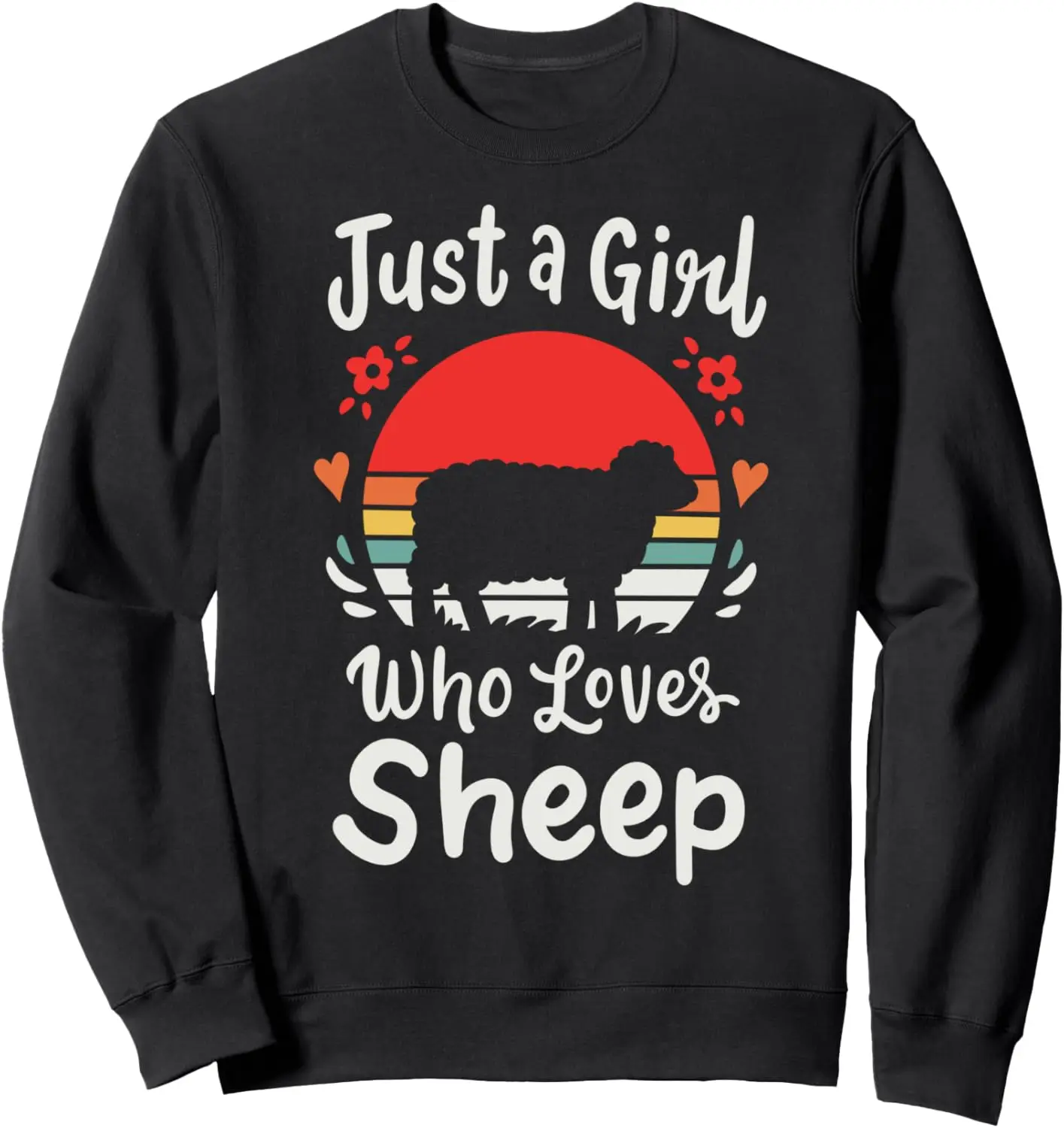 

Толстовка Sheep Just a Girl Who Loves Sheep