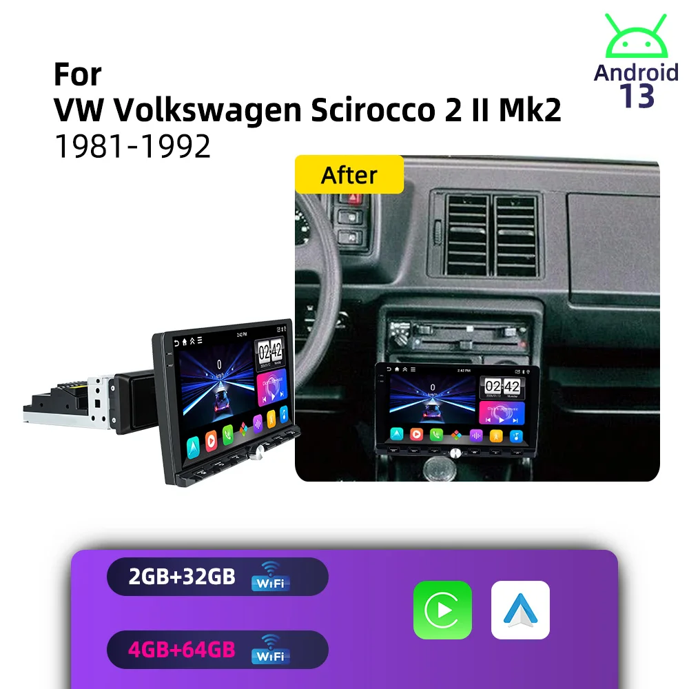 For VW Volkswagen Scirocco 2 II Mk2 1981-1992 9