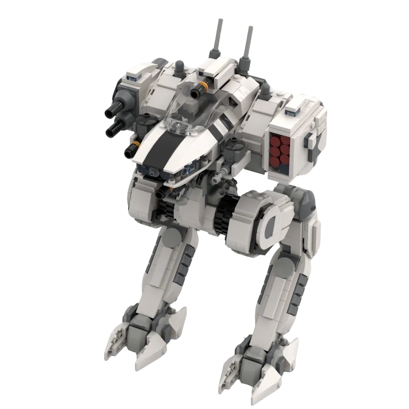 905 elementów MOC Kosmiczny Mech Battletech Osiris Model do Składania Klocki Architektura Prezenty Świąteczne DIY Edukacja Kreatywna Pomysł