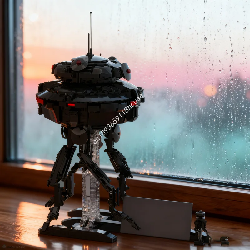 

1063pcs MOC Imperial Probe Droid UCS Scale Model Building Blocks Architecture Christmas Gifts Creative Toys Idea Brick Kids