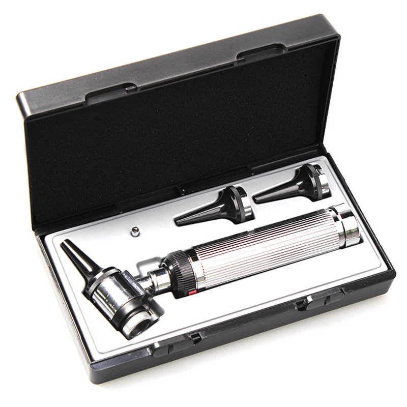 

Professional Pet Animal Otoscope Alloy Non-slip Handle For Examination Eardrum Canal ENT Endoscope Clinic Supplies