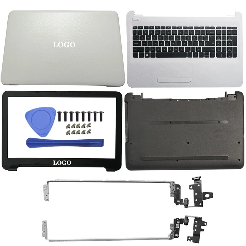 

Laptop For HP 15-A 250 255 256 G4 15-AF 15-AC121DX 816731-001 813926-001 LCD Back Cover/Front Bezel/Hinges/Palmrest/Bottom Case