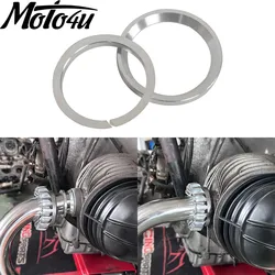 Cafe Racer Motorcycle 2pcs Exhaust Gaskets Seal For BMW R45 R65 R75 R80 R100