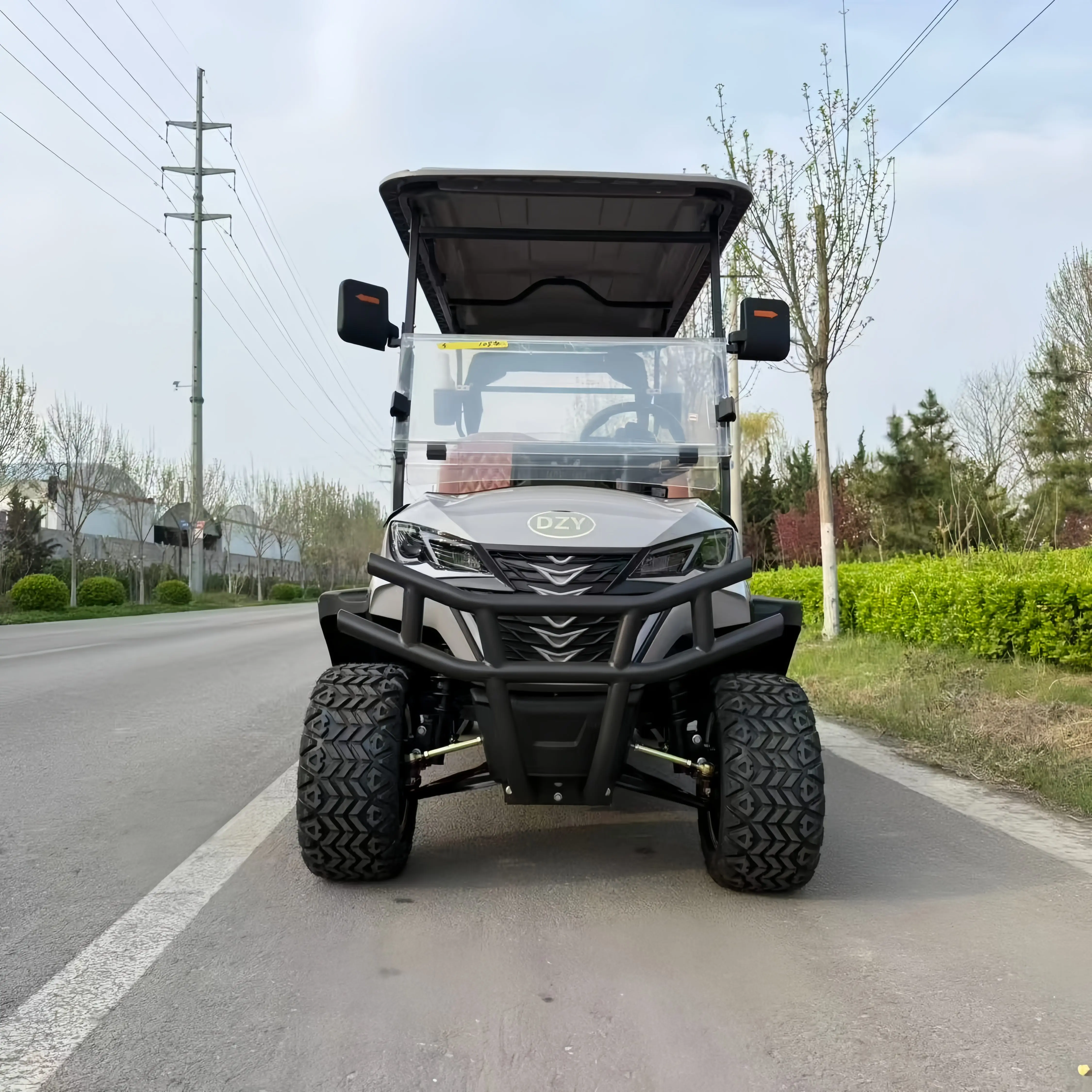 High Power 4 Seater Electric Golf Cart Customizable with Golf Trolley Accessories Directly Sourced From China mini club car