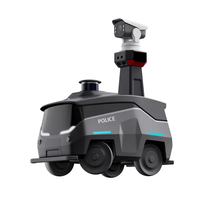 Security Patrol Robots Patrolling Video Surveillance Cradle Head Camera Autonomous Mobile Robot Indoor Outdoor