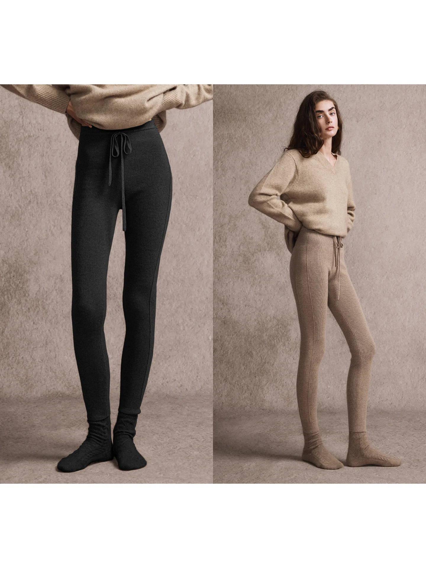 

Теплые леггинсы для йоги Wind Home eep Camere с высокой талией, узким кроем и бамбуковым волокном, базовый слой