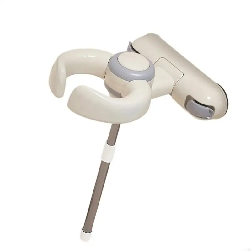 Supporto per bagnetto pieghevole a parete Supporto da bagno regolabile in altezza per neonati Bambino senza attrezzi F19F