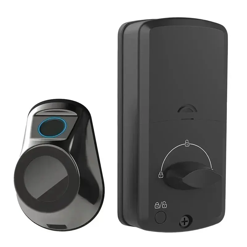 B03B-Fingerprint Door Lock With Automatic Locking Feature Function And Multi-Unlocking Options For Enhanced Home Security