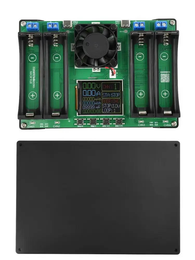 2/4/8 Kanaals 18650 Batterij Capaciteit Weerstandstester Elektronische Belastingstester Automatische oplaad- en ontlaadmodule - afbeelding 2